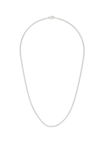 Rhodium-Plated Sterling Silver Snake Chain Necklace - TATEOSSIAN - Modalova