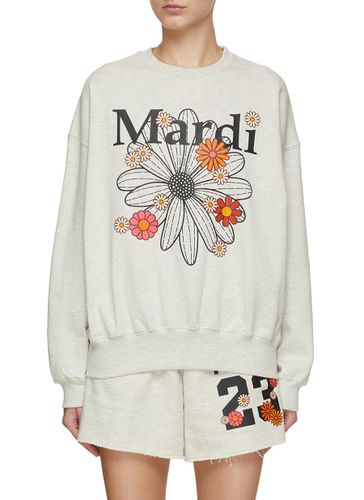 Flower Print Sweatshirt - MARDI MERCREDI - Modalova