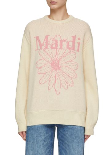 Mardi Flower Print Knit Jumper - MARDI MERCREDI - Modalova