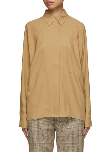 Panelled Silk Shirt - TOTEME - Modalova