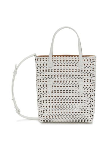 Mina N/S Perforated Leather Tote Bag - ALAÏA - Modalova