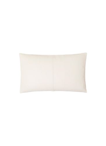 Seraphic Leather Cushion Cover - Milk - FRETTE - Modalova