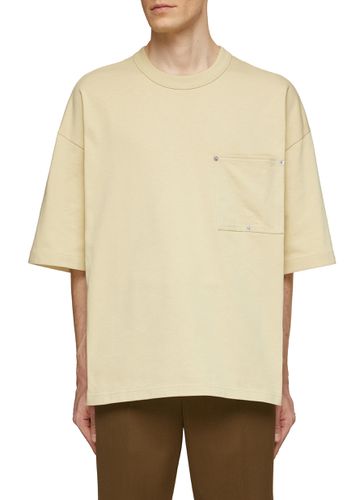 Oversized Pocket Heavy Jersey T-Shirt - BOTTEGA VENETA - Modalova