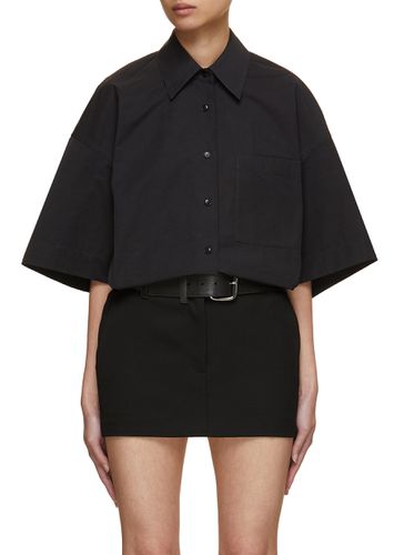 Mini Shirt Dress With Belt - ALEXANDER WANG - Modalova