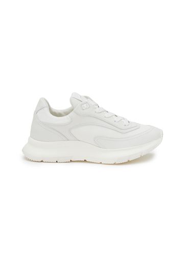Leather Low Top Lace Up Sneakers - GIANVITO ROSSI - Modalova