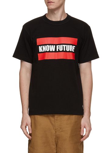 Know Future Graphic Print T-Shirt - SACAI - Modalova