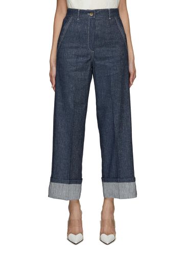 Straight Cotton Blend Jeans - MARELLA - Modalova