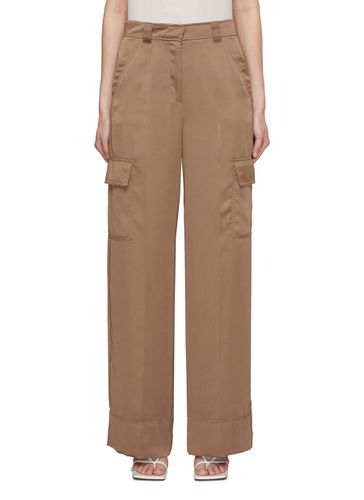 Satin Tailored Cargo Pants - MARELLA - Modalova