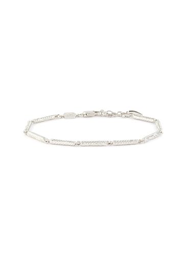 Wavy Tube Silver Plated Bracelet - MISSOMA - Modalova