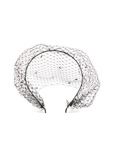 Voilette Swarovski Pearl Headband - JENNIFER BEHR - Modalova