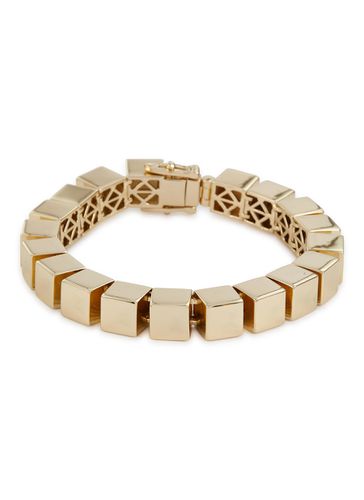 Cube 12K Gold Plated Metal Bracelet - EDDIE BORGO - Modalova