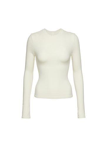 Cotton Jersey Long Sleeve T-Shirt - SKIMS - Modalova