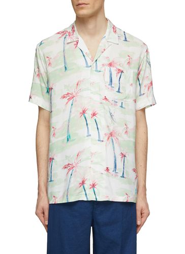 Palm Tree Print Shirt - SCOTCH & SODA - Modalova
