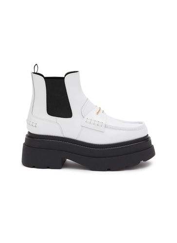 Carter 75 Patent Leather Chelsea Ankle Boots - ALEXANDER WANG - Modalova