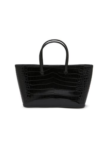 Small Crocodile Embossed Leather Tote Bag - NOTHING WRITTEN - Modalova