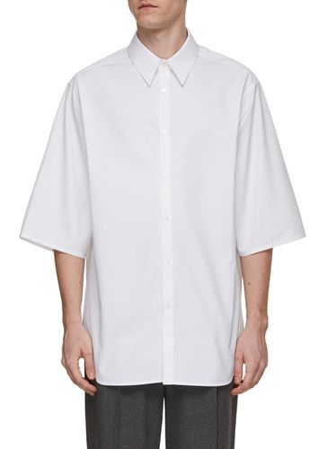 Oversized Quarter Sleeve Shirt - WE11DONE - Modalova