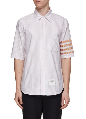 Bar University Striped Shirt - THOM BROWNE - Modalova