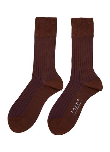 Striped Shadow Cotton Blend Short Socks - FALKE - Modalova