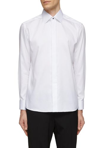 Spread Collar Slim Fit Dobby Evening Shirt - ETON - Modalova