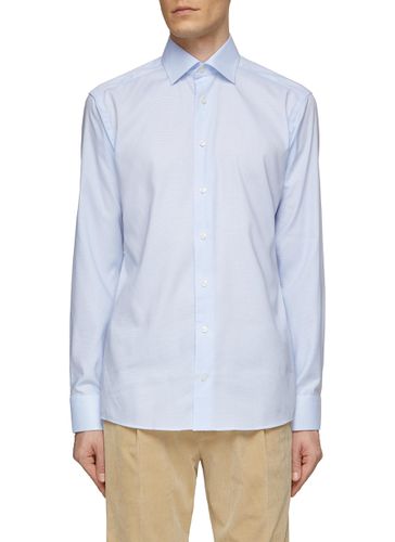 Nailhead Twill Cotton Shirt - ETON - Modalova