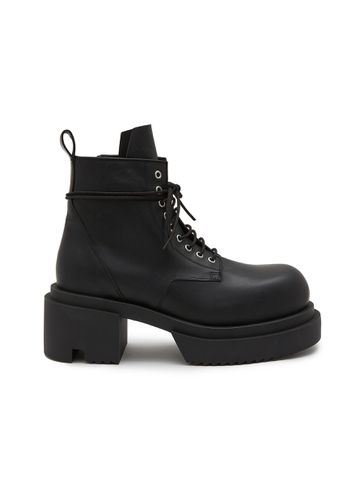 Army Leather Low Bogun Boots - RICK OWENS - Modalova