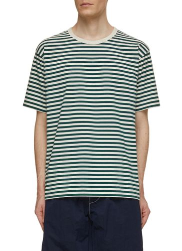 Striped Crewneck T-Shirt - NANAMICA - Modalova