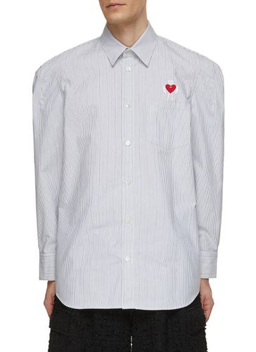 Robot Heart Cotton Shirt - DOUBLET - Modalova