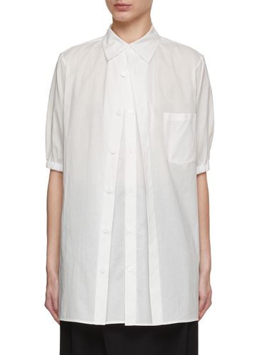 Front Tucked Button Up Shirt - Y'S - Modalova