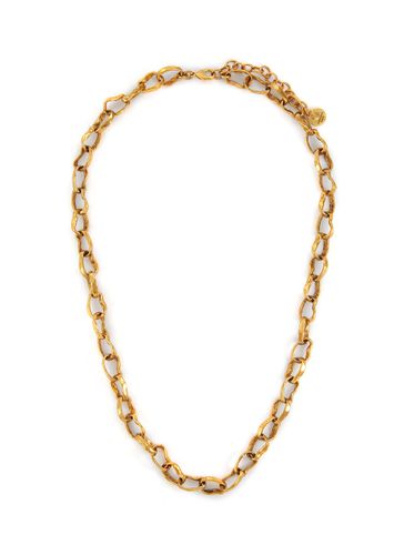 K Gold Plated Lutèce Long Chain Necklace - GOOSSENS - Modalova