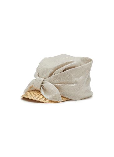 Bella Sequin Embellished Straw Hat - MAISON MICHEL - Modalova