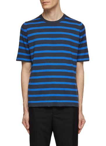 Sea Island Cotton Stripes Allan T-shirt - JOHN SMEDLEY - Modalova