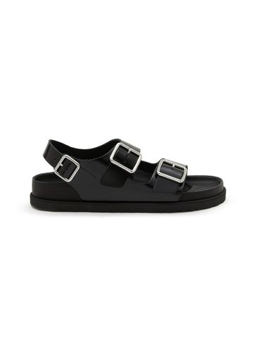 West Double Bands Leather Sandals - Lane Crawford - Modalova