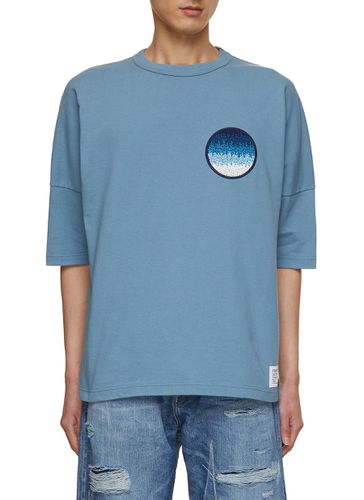 Circle Patch Cotton T-Shirt - FDMTL - Modalova