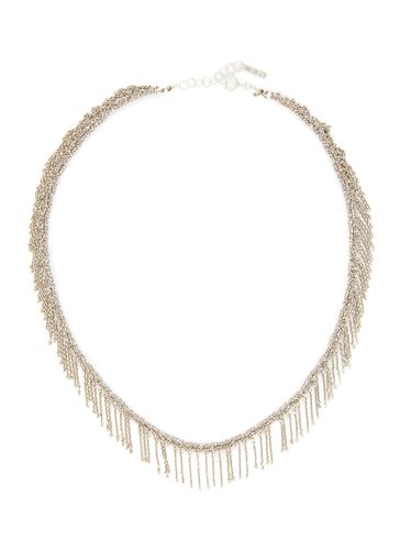 N° 550 Sterling Silver Lurex Thread Necklace - MARIE LAURE CHAMOREL - Modalova
