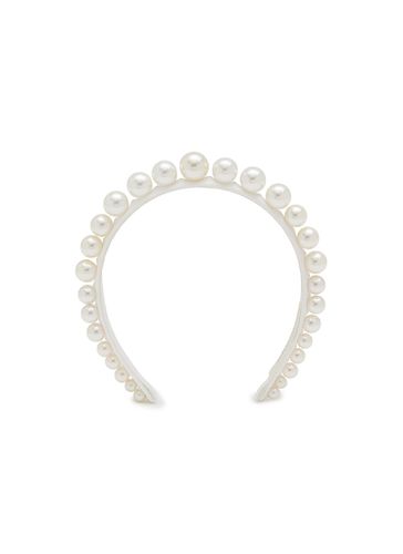 Perlina Hande Embroidered Pearls And Crystals Headband - JENNIFER BEHR - Modalova