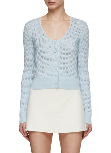 Pearl Embellished Cropped Cardigan - CRUSH COLLECTION - Modalova
