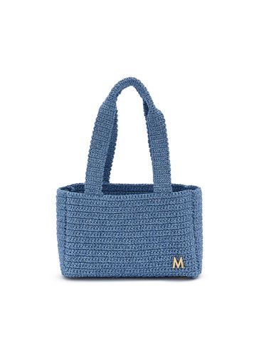 Small Muze Crocheted Lurex Tote Bag - MIZELE - Modalova