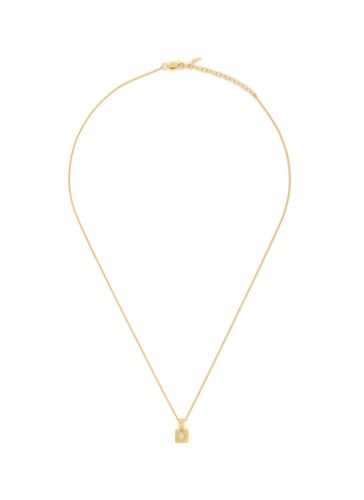 K Gold Plated Brass Engravable Star Ridge Pendant Necklace - MISSOMA - Modalova