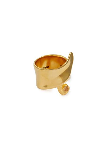 Foliage 24k Gold Plated Ring - GOOSSENS - Modalova