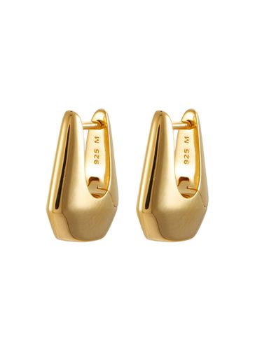 X Lucy Williams Arco 18K Gold Plated Small Hoop Earrings - MISSOMA - Modalova