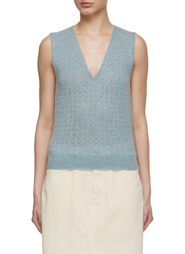 Needlepoint Cashmere Knitted Vest - BARRIE - Modalova