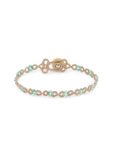 Talia Emerald Bracelet - LORINA BALTEANU - Modalova