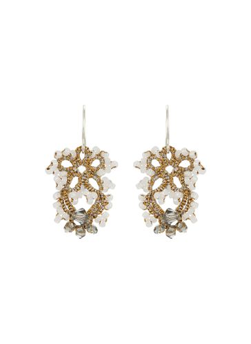 Tuesday Swarovski Crystal Earrings - LORINA BALTEANU - Modalova