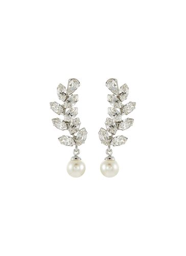 Verla Swarovski Crystal Faux Pearl Earrings - JENNIFER BEHR - Modalova