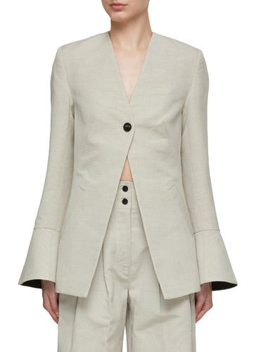 Single Breasted Wool Linen Jacket - CO - Modalova
