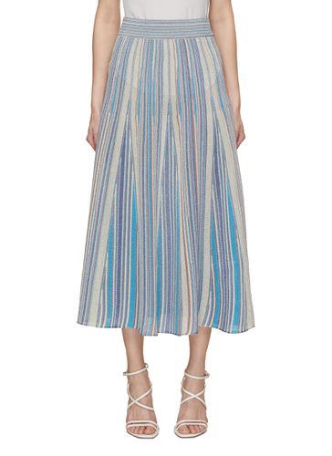 Stripe Lurex Knit Skirt - MARELLA - Modalova