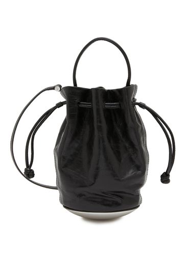 Mini Dome Patent Leather Bucket Bag - ALEXANDER WANG - Modalova
