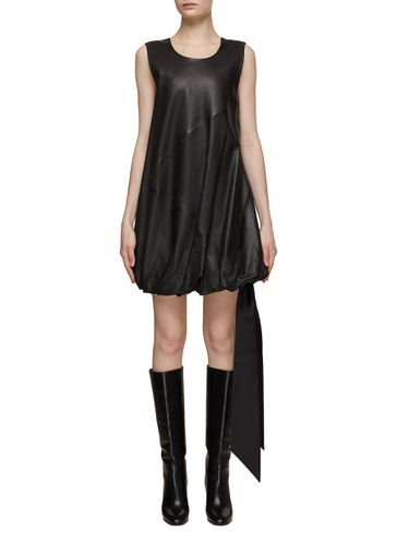 Leather Bubble Dress - HELMUT LANG - Modalova