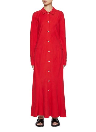 Myra Silk Shirt Dress - THE ROW - Modalova