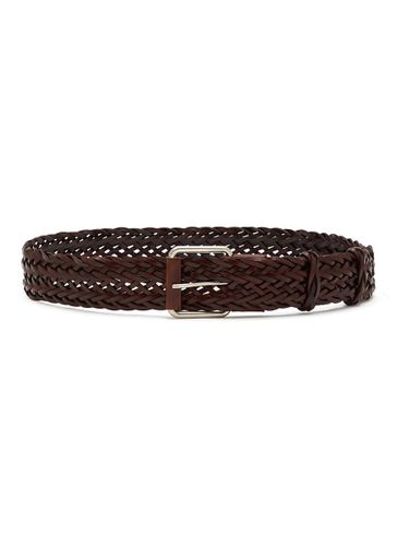 Woven Leather Belt - THE ROW - Modalova